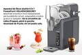 Aparat granita 6 in 1 FreezeFun, Heinner, 220W, 2.6L, gri