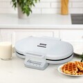 Aparat pentru gofre Heinner, 1400W, 15.5 cm, alb