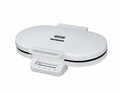 Aparat pentru gofre Heinner, 1400W, 15.5 cm, alb