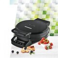 Aparat pentru gofre Heinner, 1200W, 16.2 cm, negru
