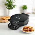 Aparat pentru gofre Heinner, 1200W, 16.2 cm, negru
