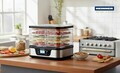 Deshidrator fructe si legume EliteDry, Heinner, 320-380W, argintiu/negru