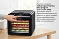 Deshidrator fructe si legume NatureDry, Heinner, 500-600W, negru