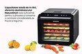 Deshidrator fructe si legume NatureDry, Heinner, 500-600W, negru