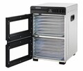 Deshidrator fructe si legume DualDry Pro, Heinner, 1000-1200W, argintiu/negru