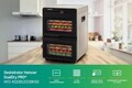 Deshidrator fructe si legume DualDry Pro, Heinner, 1000-1200W, argintiu/negru