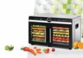 Deshidrator fructe si legume DualDry Elite, Heinner, 1200-1400W, argintiu/negru