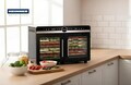 Deshidrator fructe si legume DualDry Elite, Heinner, 1200-1400W, argintiu/negru