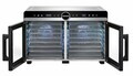 Deshidrator fructe si legume DualDry Elite, Heinner, 1200-1400W, argintiu/negru