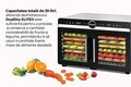 Deshidrator fructe si legume DualDry Elite, Heinner, 1200-1400W, argintiu/negru