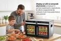 Deshidrator fructe si legume DualDry Elite, Heinner, 1200-1400W, argintiu/negru