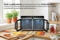 Deshidrator fructe si legume DualDry Elite, Heinner, 1200-1400W, argintiu/negru
