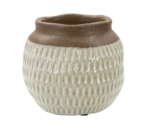 Ghiveci Kenya, Mauro Ferretti, Ø15.5 x 14 cm, ceramica