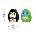 Set 22 cuburi cu animale, Gradina Zoologica Prietenoasa, Kids Hits, lemn, multicolor