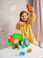 Set animale 13 piese, Padure, Kids Hits, lemn, multicolor