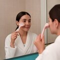Aparat pentru masaj facial cu gheata Ice Roller, Beper, roz