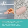 Aparat pentru masaj facial cu gheata Ice Roller, Beper, roz