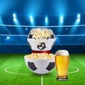 Aparat pentru popcorn fara ulei Beper, 1200W, multicolor