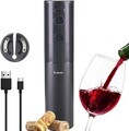 Tirbuson reincarcabil prin USB Beper, ABS, negru