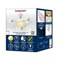 Ventilator de tavan 2 in 1 cu telecomanda Beper, 3 viteze, E27, alb