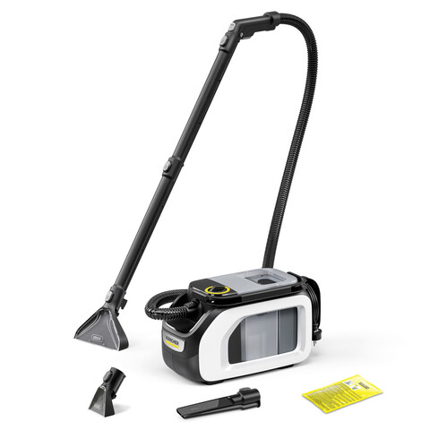 Aspirator cu spalare prin injectie-extractie SE 3 Compact Home Floor (alimentare cu cablu), Karcher, gri/alb
