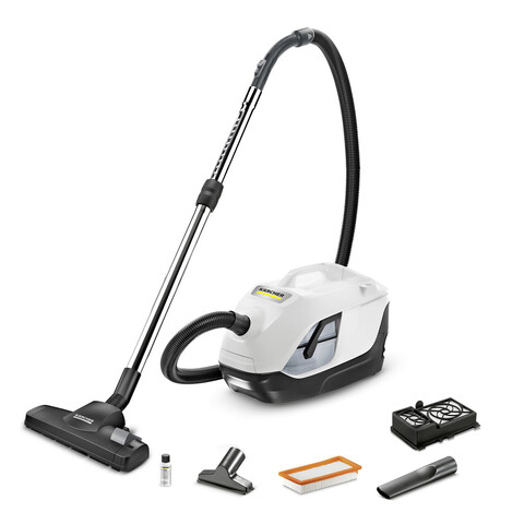Aspirator cu filtrare prin apa DS 6, Karcher, alb