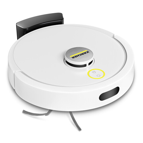 Aspirator robot cu functie de mop Aspirator robot cu spalare cu laveta RVC 3, Karcher, alb/negru