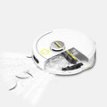 Aspirator robot cu functie de mop Aspirator robot cu spalare cu laveta RVC 3 Comfort Extra, Karcher, alb/negru