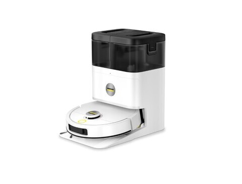 Aspirator robot cu spalare cu discuri rotative RVM 4 Comfort Extra, Karcher, alb/negru