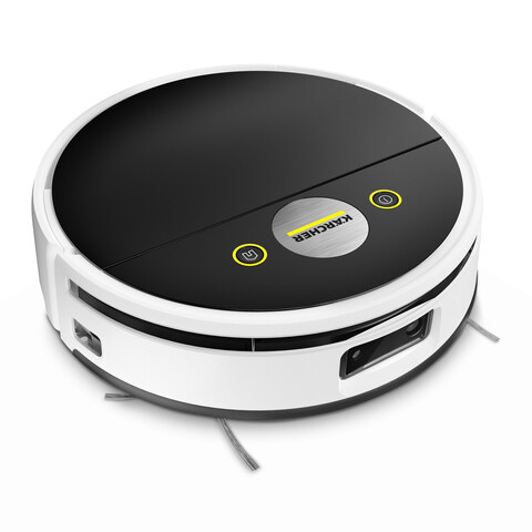 Aspirator robot cu spalare cu rola RVF 7, Karcher, alb/negru