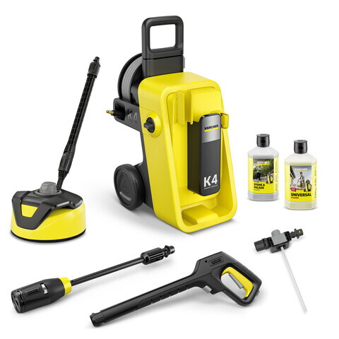 Aparat de spalat cu presiune K 4 Comfort Premium Home, Karcher, galben