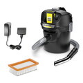 Aspirator cenusa cu acumulator AD 2 Battery Set, Karcher, negru