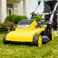 Masina de tuns iarba cu acumulator LMO 5-18 Dual Battery Set, Karcher, galben/negru