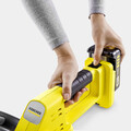 Trimmer pentru gard viu cu acumulator HGE 3-18 Battery Set, Karcher, galben