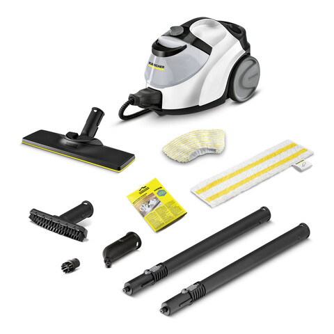 Aparat de curatat cu abur SC 5 EasyFix Iron Plug, Karcher, alb