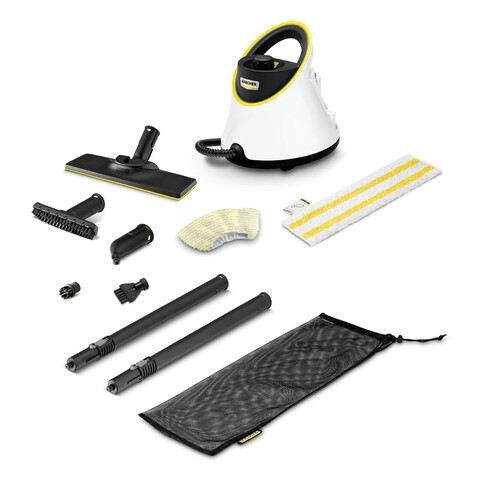 Aparat de curatat cu abur SC 2 Deluxe, Karcher, alb