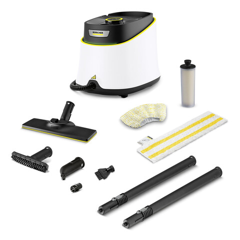 Aparat de curatat cu abur SC 3 Deluxe, Karcher, alb