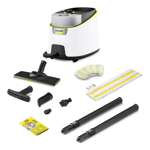 Aparat de curatat cu abur SC 4 Deluxe, Karcher, alb