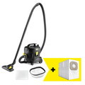Aspirator profesional uscat T 11/1 Classic Adv Re!Plast Go!Further, Karcher, negru