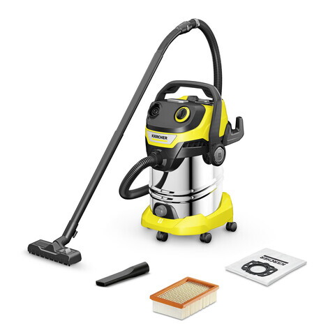 Aspirator umed-uscat WD 5 S V-30/5/22, Karcher, galben