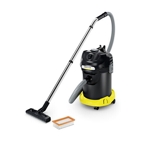 Aspirator pentru cenusa AD 4 Premium, Karcher, negru/galben