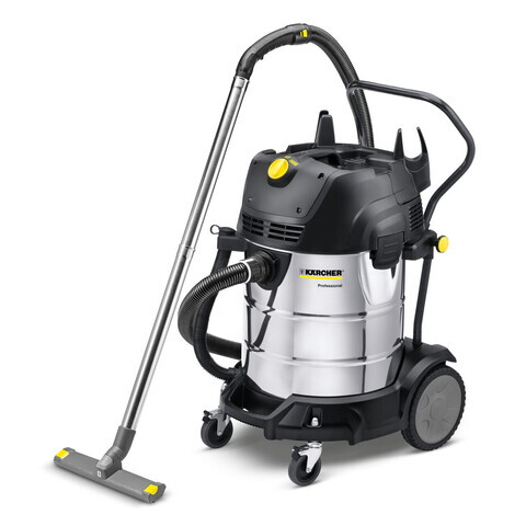 Aspirator umed-uscat profesional NT 75/2 Tact² Me, Karcher, negru
