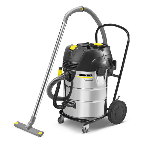 Aspirator umed-uscat profesional NT 75/2 Ap Me Tc, Karcher, negru