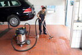 Aspirator umed-uscat profesional NT 75/2 Ap Me Tc, Karcher, negru