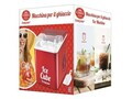 Masina pentru cuburi de gheata Beper, 29.8x22.5x29 cm, 100W, 1.3L, ABS/polipropilena/inox, rosu