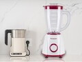 Blender de masa Beper, 17.5x18.5x37 cm, 400W, 1.5L, plastic/inox, alb/rosu