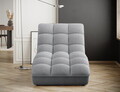 Sezlong living ELTAP, LOR-04CAL, Loren, 170x85x85 cm, poliester, gri deschis