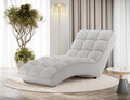 Sezlong living ELTAP, LOR-01ROY, Loren, 170x85x85 cm, poliester, alb
