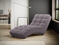 Sezlong living ELTAP, LOR-04PAO, Loren, 170x85x85 cm, poliester, gri