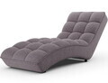 Sezlong living ELTAP, LOR-04PAO, Loren, 170x85x85 cm, poliester, gri
